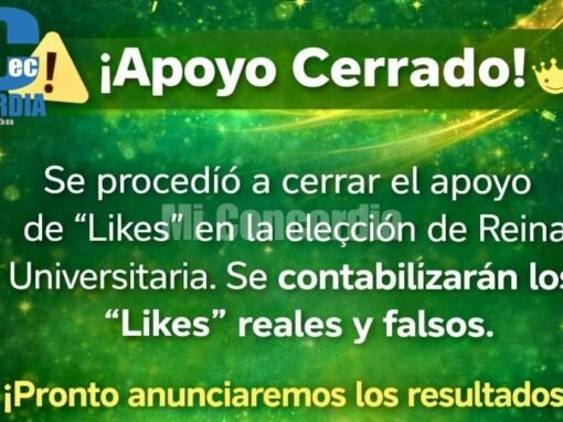 Concluye la etapa de votaciones para la elección de Reina Universitaria UTLVTE Sede La Concordia 2026
